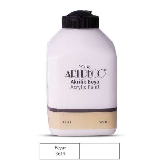 Artdeco Akrilik Boya 500ml Beyaz