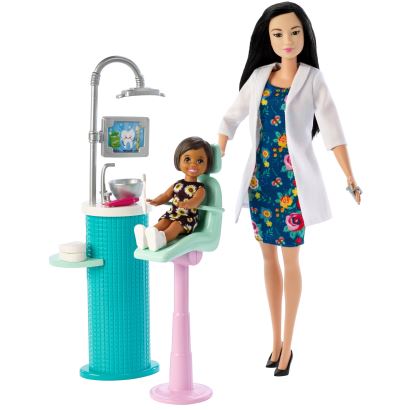 Barbie ve Meslekleri Oyun Setleri Diş Doktoru