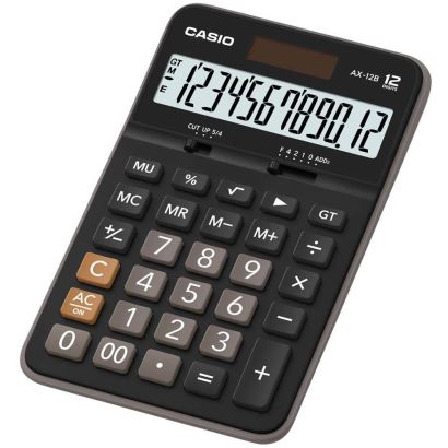 Casio Ax-12b 12 Hane Masa Üstü Hesap Makinesi