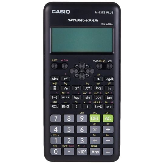 Casio Fx-82es Plus Siyah Bilimsel Fonksiyonlu Hesap Makinesi 2.versiyon