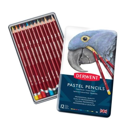 Derwent Pastel Pencils Pastel Kalemi Seti 12 Renk