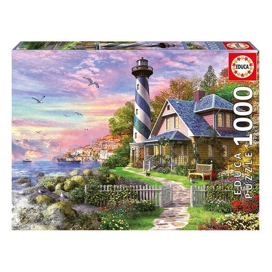 Educa 1000 Parça Bay Rock Deniz Feneri Puzzle