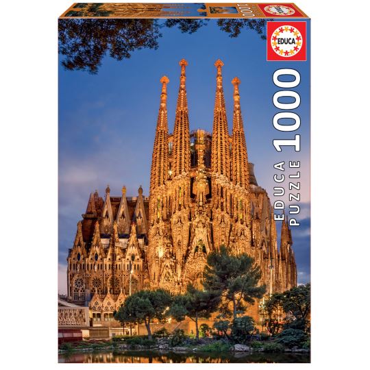 Educa Puzzle 1000 Parça Sagrada Famılıa