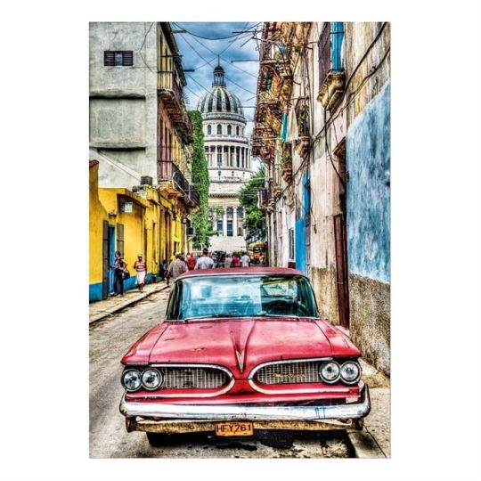 Educa 1000 Parça Vintage Car in Old Havana Puzzle