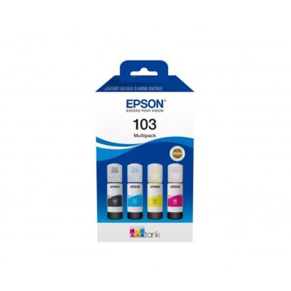 Epson 103 Cyan-magenta-yellow-black Mavi-kırmızı-sarı-siyah T00s6 4lü Multipack Kartuş