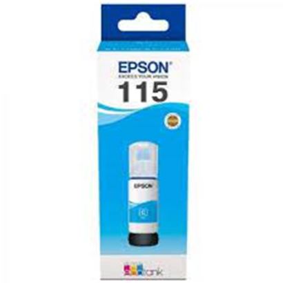 Epson 115 Cyan Mavi Şişe Mürekkep T07d24a L8160-l8180