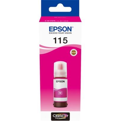 Epson 115 Magenta Kırmızı Şişe Mürekkep T07d34a L8160-l8180