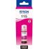 Epson 115 Magenta Kırmızı Şişe Mürekkep T07d34a L8160-l8180