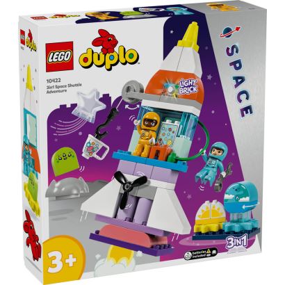 LEGO® DUPLO 3’ü 1 Arada Uzay Mekiği Macerası