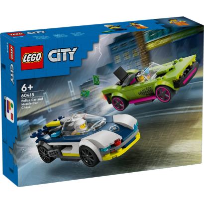 LEGO® City Polis Arabası ve Spor Araba Takibi
