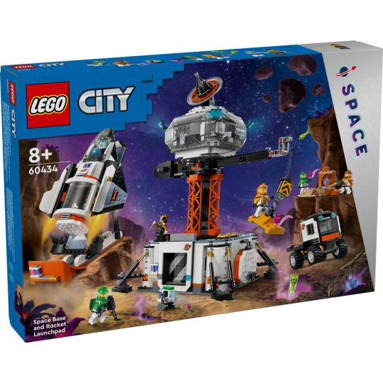 LEGO® City Uzay Üssü ve Roket Fırlatma Rampası