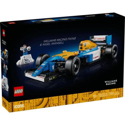 LEGO® Icons Williams Racing FW14B ve Nigel Mansell