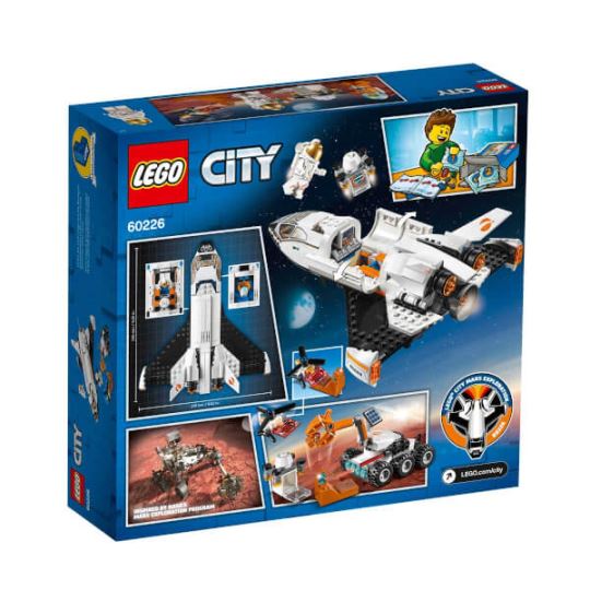 LEGO® City Space Port Mars Araştırma Mekiği