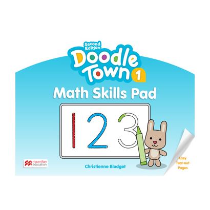 DOODLE TOWN 1 MATH SKILLS PAD 2ND EDITION