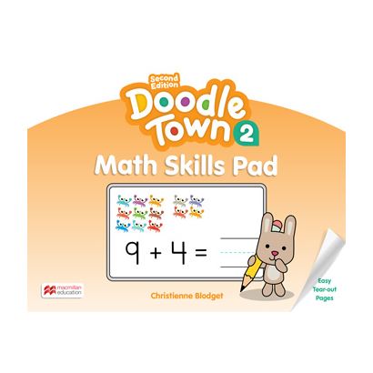 DOODLE TOWN 2 MATH SKILLS PAD 2ND EDITION