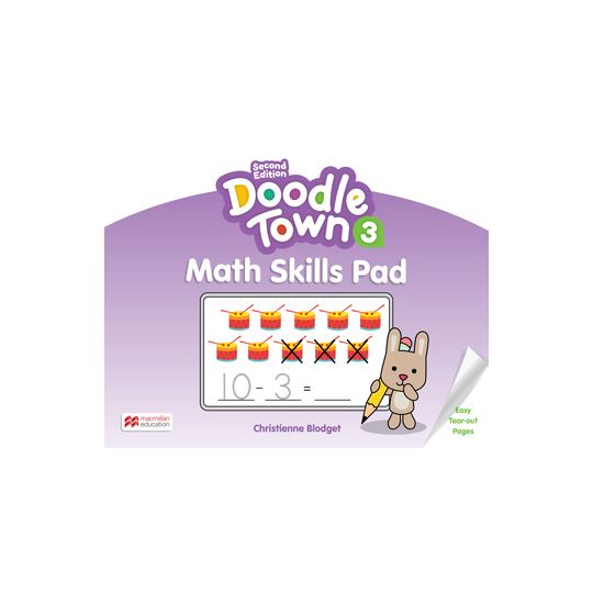 DOODLE TOWN 3 MATH SKILLS PAD 2ND EDITION