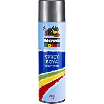 Nova Color Sprey Boya 200ML Gumus