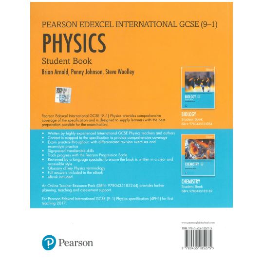 Edexcel Igcse 9-1 Physics S/B | Deniz Shop