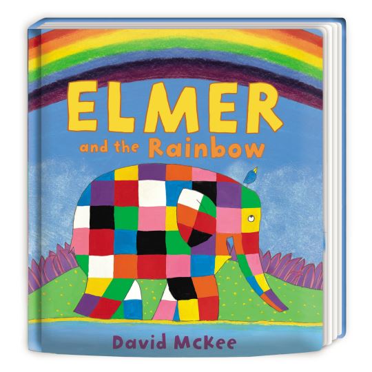 Elmer and the Rainbow, padded board book 0