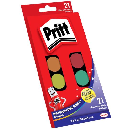 Pritt Sulu Boya Büyük Boy 21 Renk