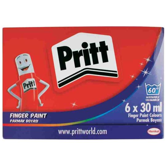 Pritt Parmak Boyası 30 Ml 6 Renk