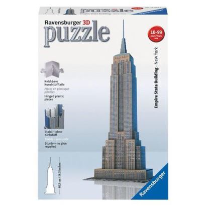 Ravensburger Empire State Binası 3 Boyutlu Plastik Puzzle