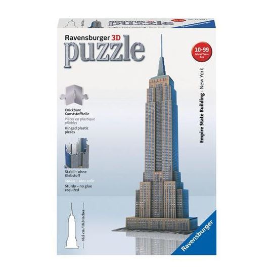 Ravensburger Empire State Binası 3 Boyutlu Plastik Puzzle