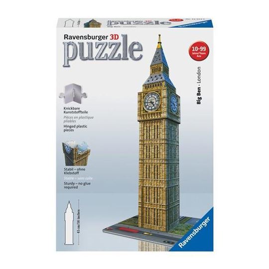 Ravensburger Eyfel Kulesi 3 Boyutlu Plastik Puzzle