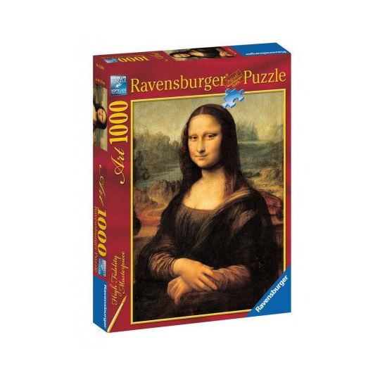 Ravensburger Leo Da Vinci-Mona Lisa 1000 Parça Yetişkin Puzzle