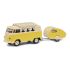 Shuco VW T1 Camper w.caravan 1:64