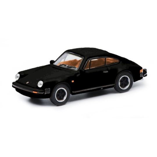 Shuco Porsche 911 3.2, black 1:87