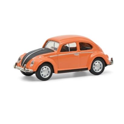 Shuco VW Beetle orange/black 1:87