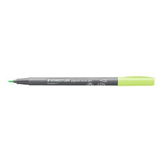 Pigment Brush Pen Lime Green