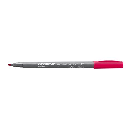 Pigment Calligraphy Pen Bordeaux Red