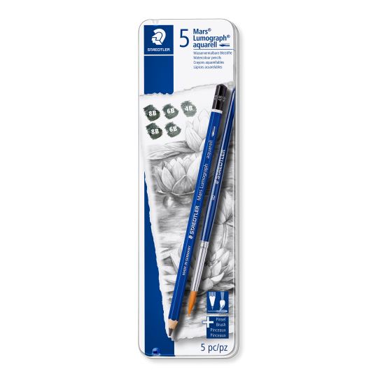 Staedtler Mars Lumograph Aquarel Dereceli Kalem Seti