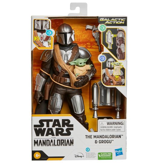 Star Wars Mandalorian Ve Grogu İnteraktif Figür