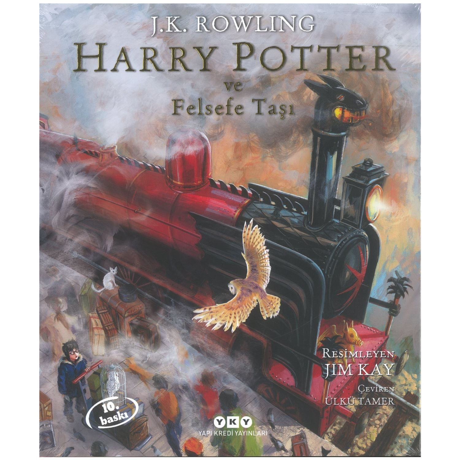 Harry Potter Ve Felsefe Taşı Resimli Özel Baskı | Deniz Shop