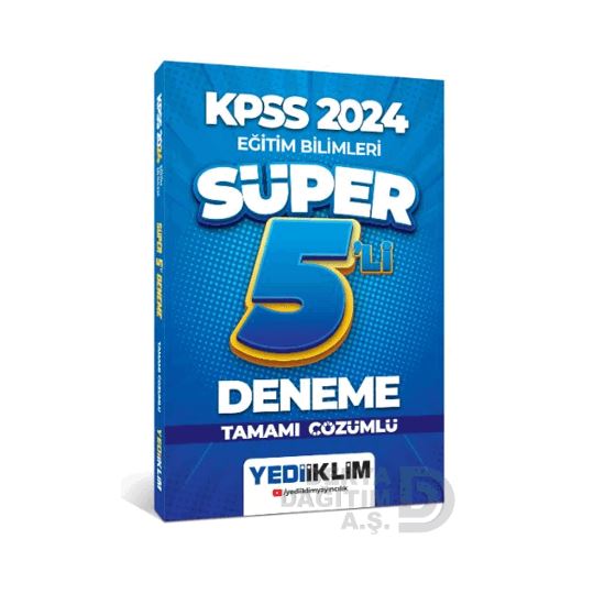 Yediiklim /   Kpss 2024 Eği.bi Süper 5 Li Deneme