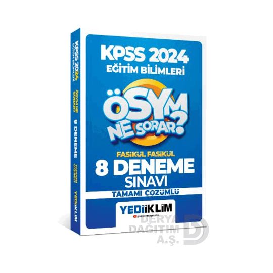 Yediiklim /   Kpss 2024 Eğit.bi.ösym Ne Sorar 8 Deneme