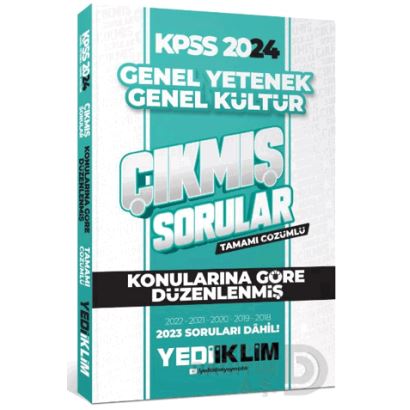 Yediiklim /   Kpss 2024 Gy - Gk Konularına Göre Çıkmış Sorular