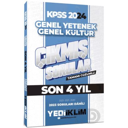 Yediiklim /   Kpss 2024 Gy - Gk Son 4 Yıl Çık.sorular