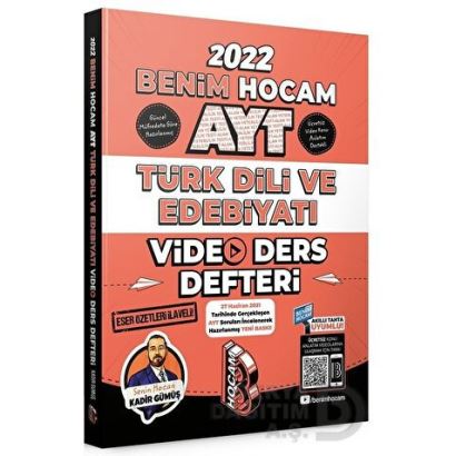 Benim Hocam / Ayt Türk Dil.edb. Vid.d.defteri 2022