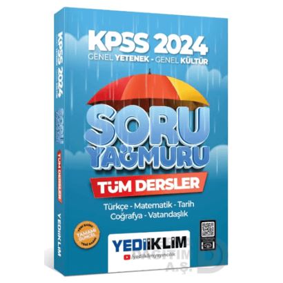 Yediiklim /   Kpss 2024 Gy - Gk Tüm Dersler Soru Yağmuru