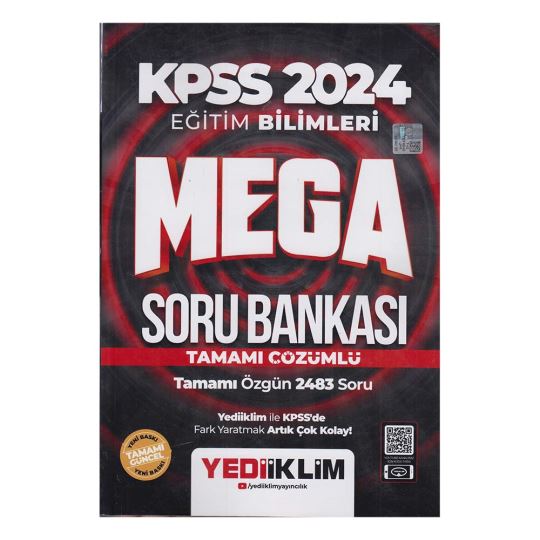 Yediiklim /   Kpss 2024 Mega Eğitim Bi.soru Bankası