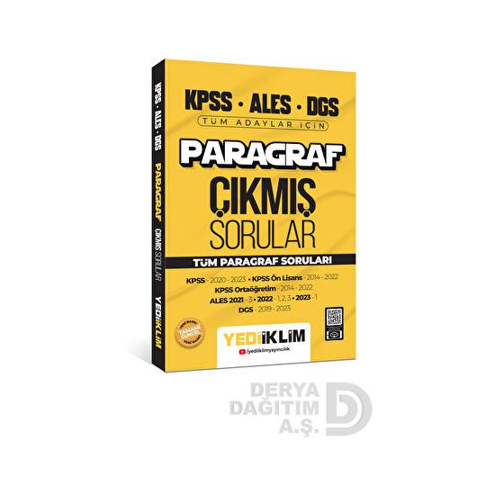 Yediiklim /   Kpss Ales Dgs 2024 (14384) Paragraf Çıkmış Sorular