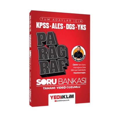 Yediiklim /   Paragraf Soru Bankası Kpss Ales Dgs Yks