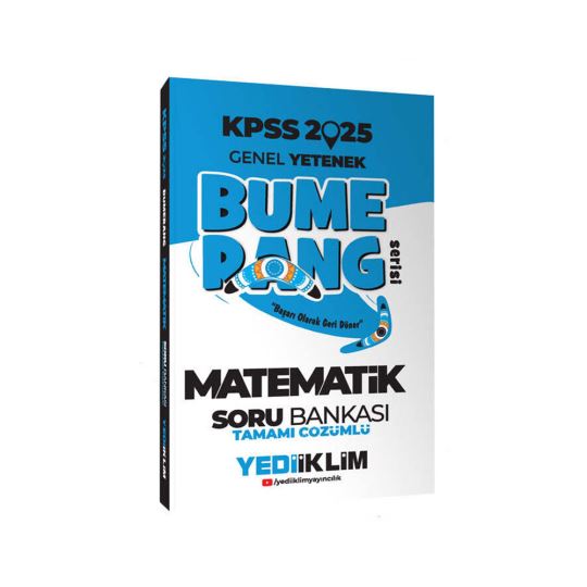 Yediiklim / Kpss Gy Bumerang Mataematik Sb 2025