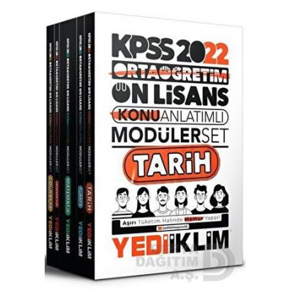 Yediiklim / Kpss Orta Öğret.ön Lisans Mod.konu-2022